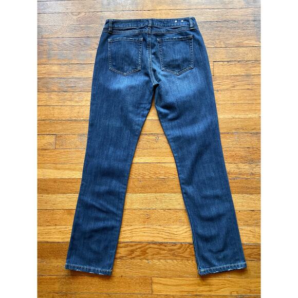 CABI Jeans ‘The Straight’ Distressed Denim sz 6 - Picture 7 of 12